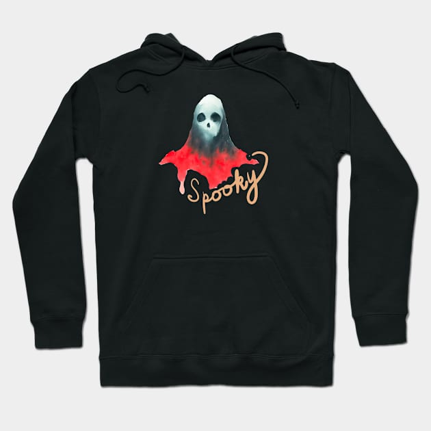 Spooky Ghost Hoodie by swagmaven